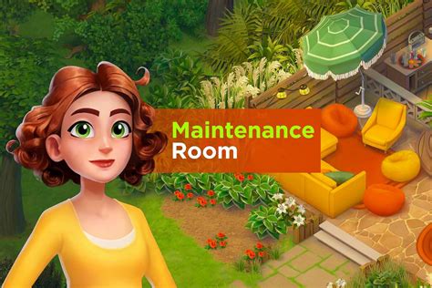You're tasked with merging identical items on the play board to earn rewards. . Merge mansion maintenance room